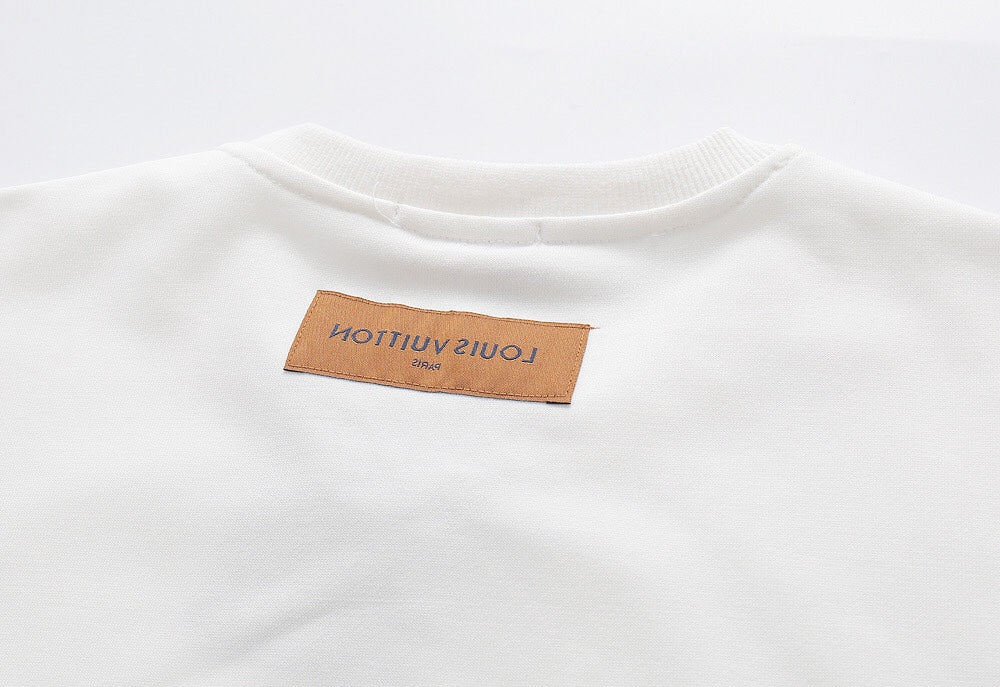 Classic Letters Crew Neck Sweatshirt