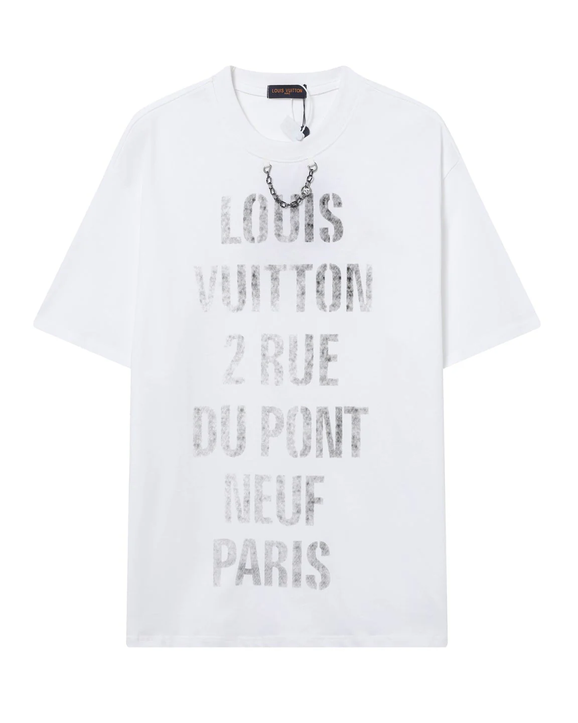 Chain cotton T-shirt