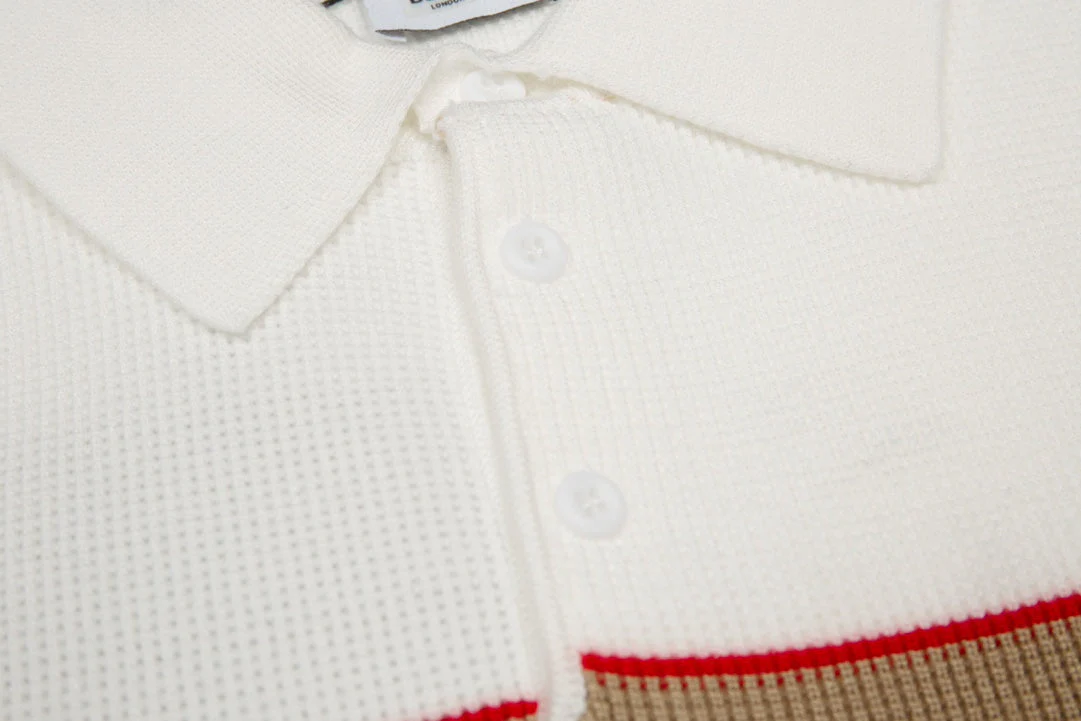 Knitted lapel cashmere sweatshirt