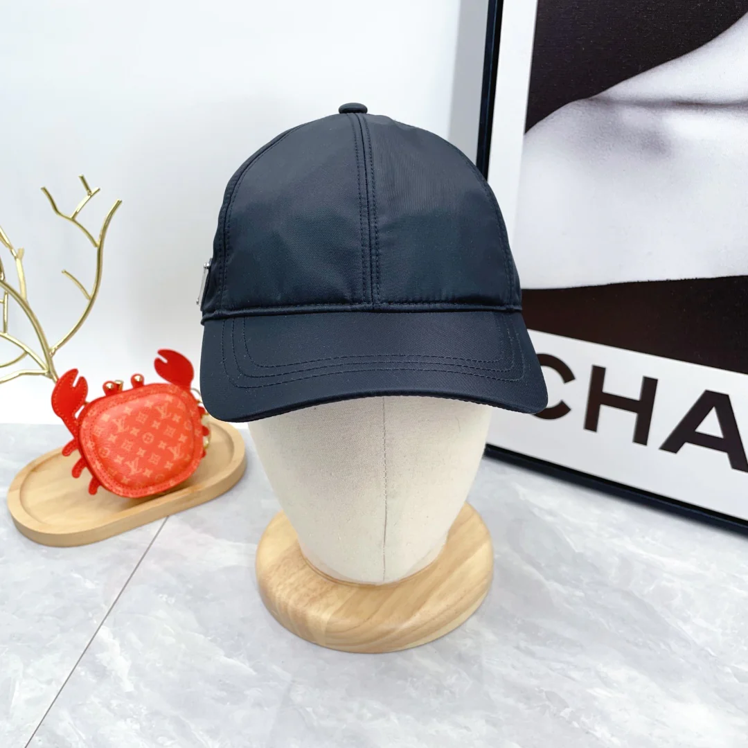 Recycled Nylon Monogram Baseball Cap