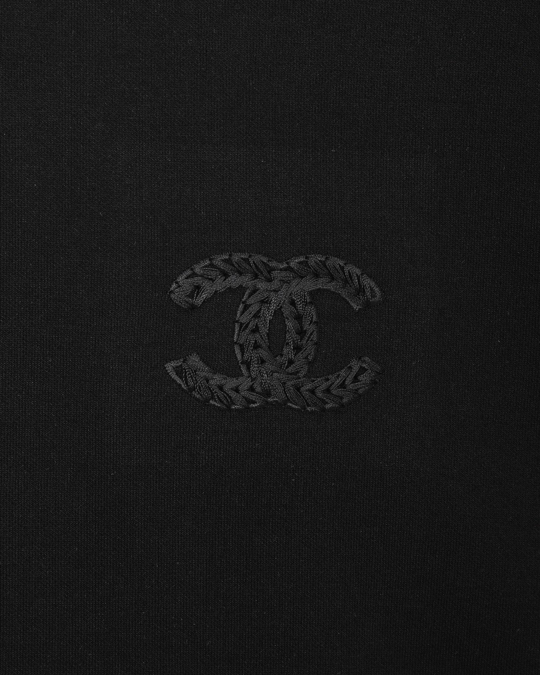 Embroidered cotton sweatshirt