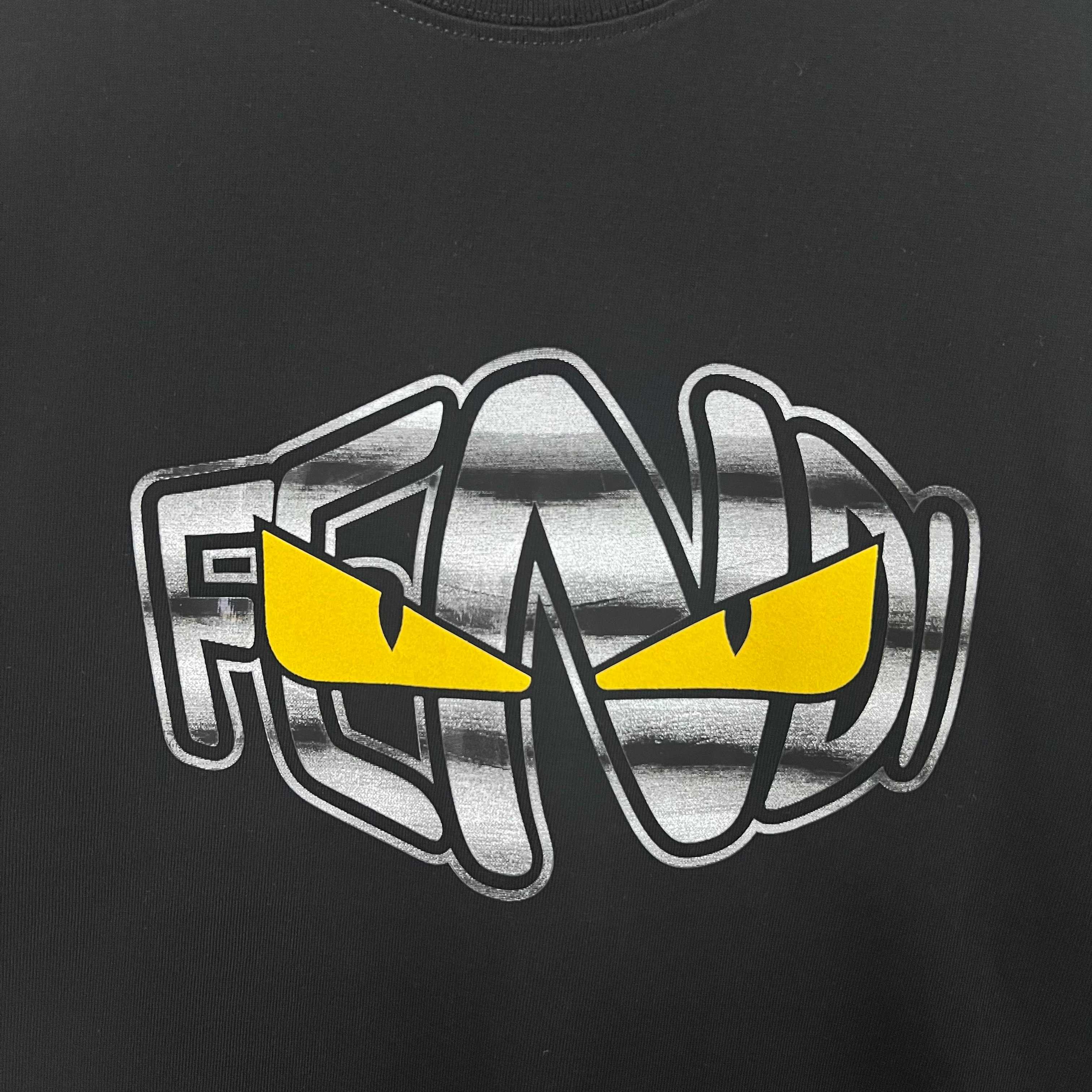 Laser Gradient Letters Sweatshirt