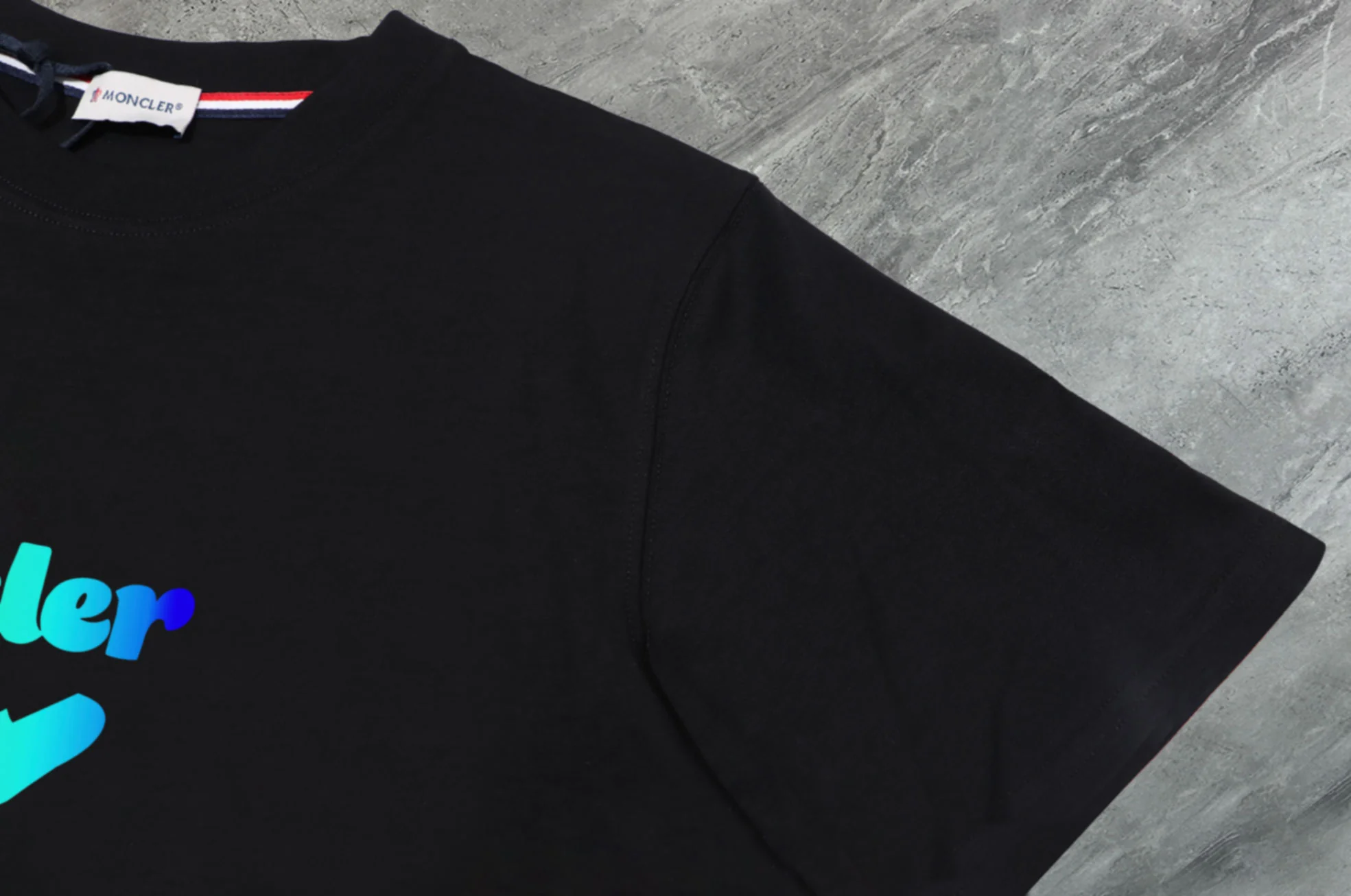 Laser Printed Cotton T-Shirt