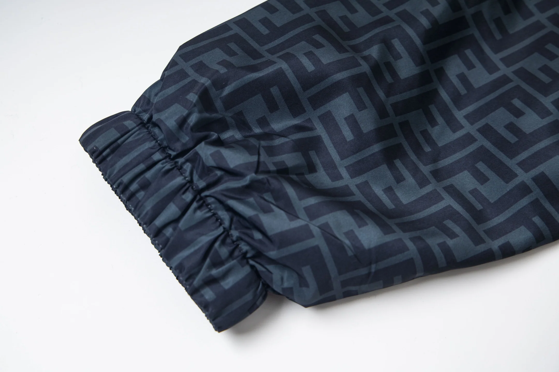 Double-faced silk jacquard jacket