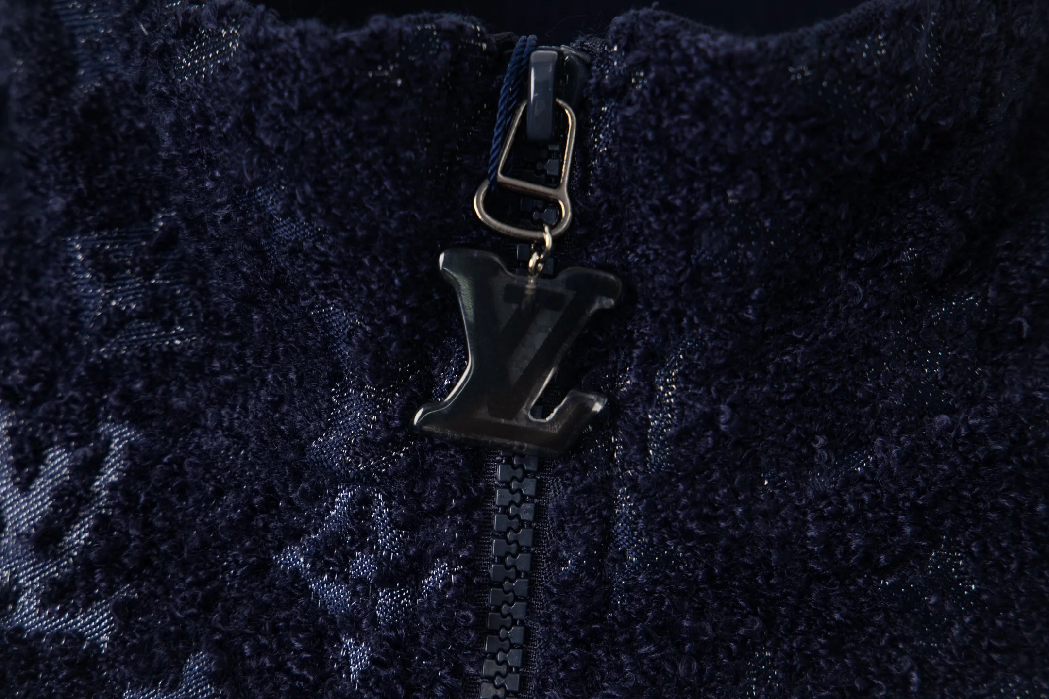 Fleece cashmere jacket