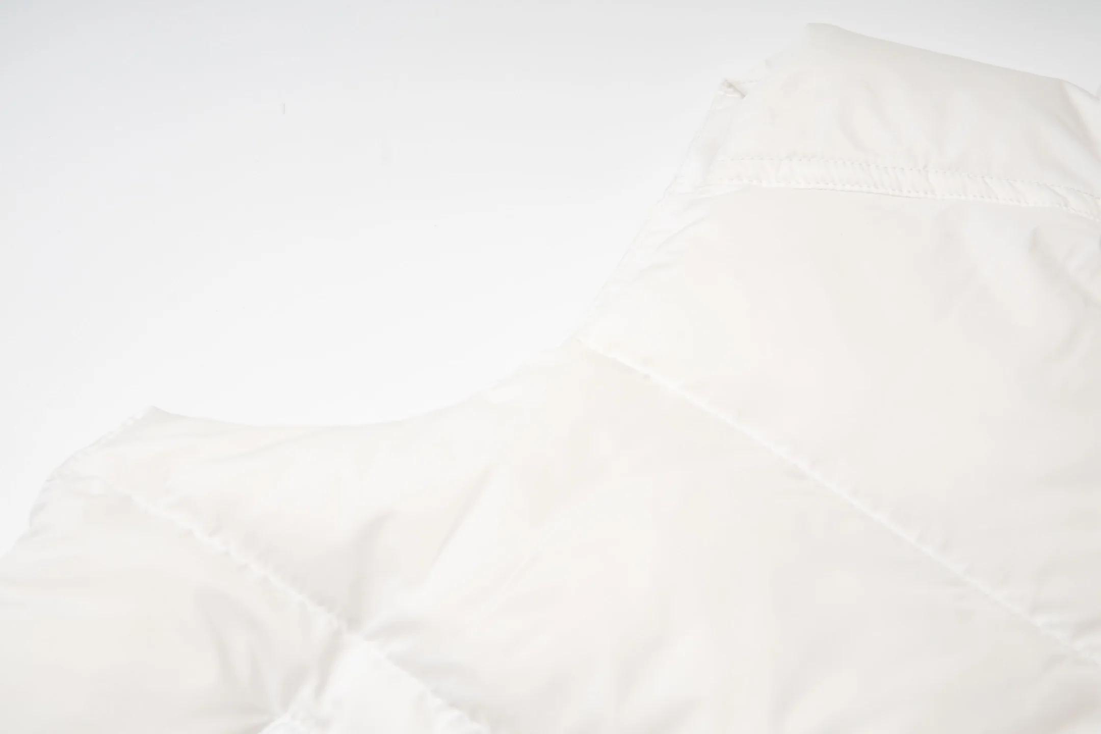 Printed hooded down vest