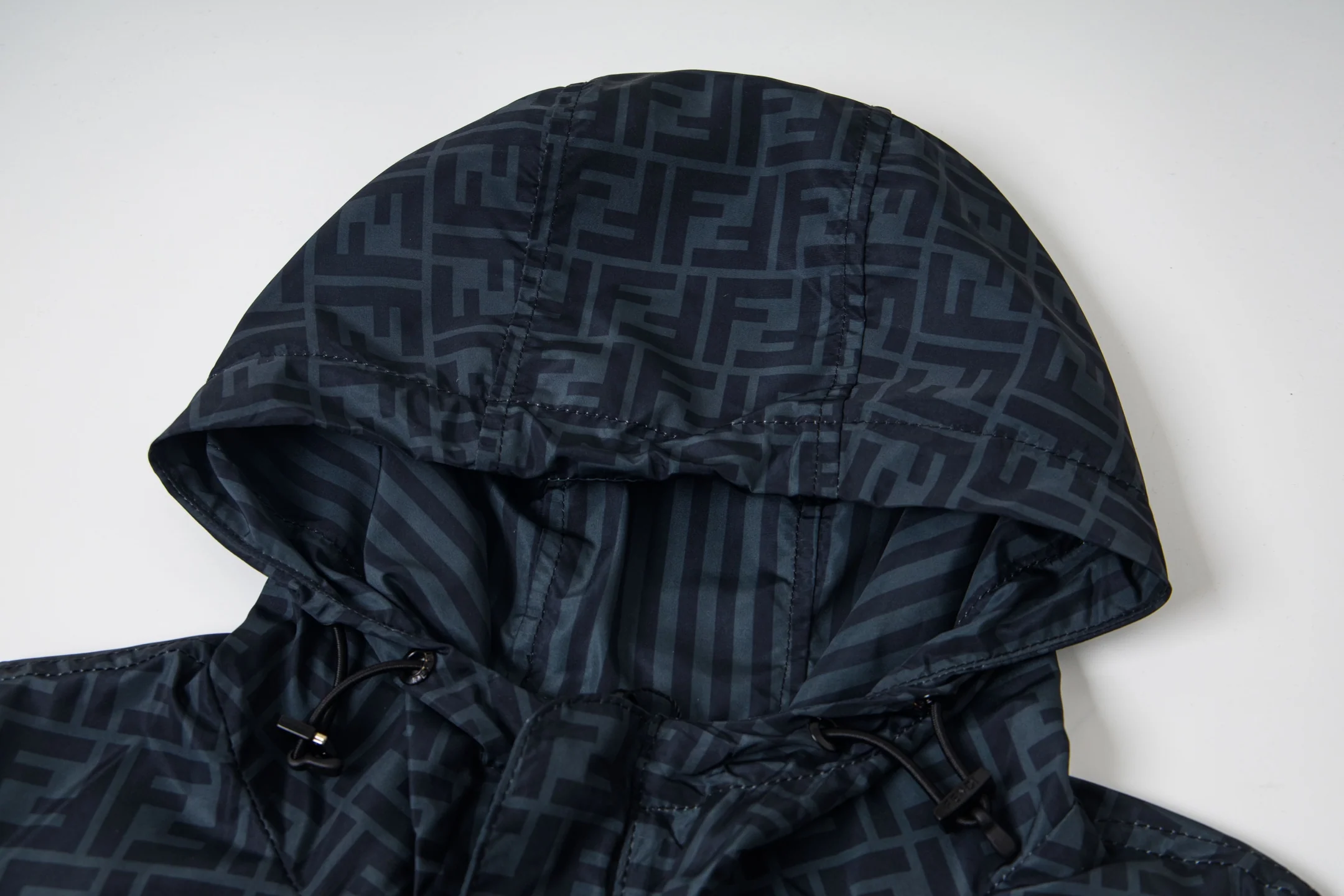 Double-faced silk jacquard jacket