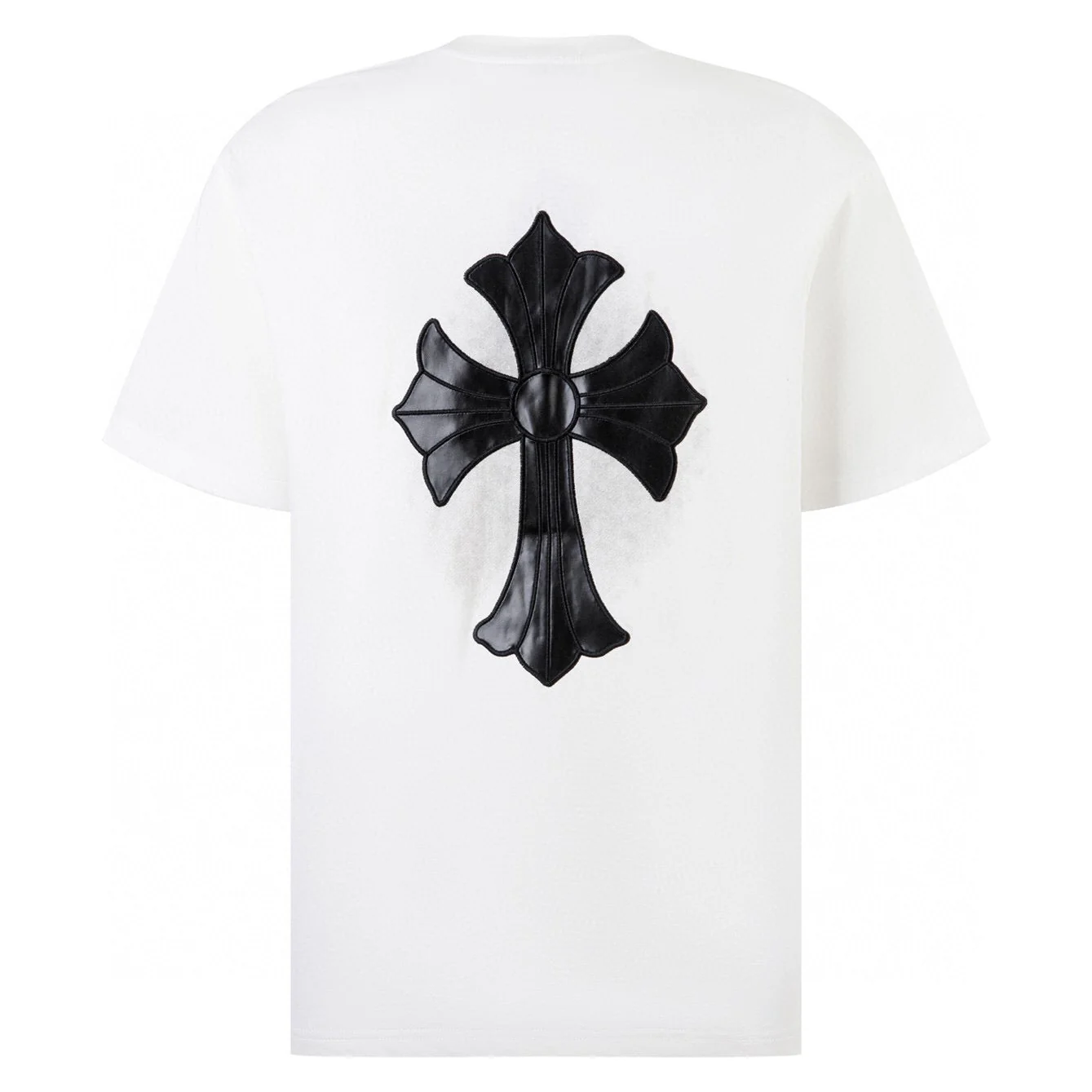 Double-sided embroidered T-shirt