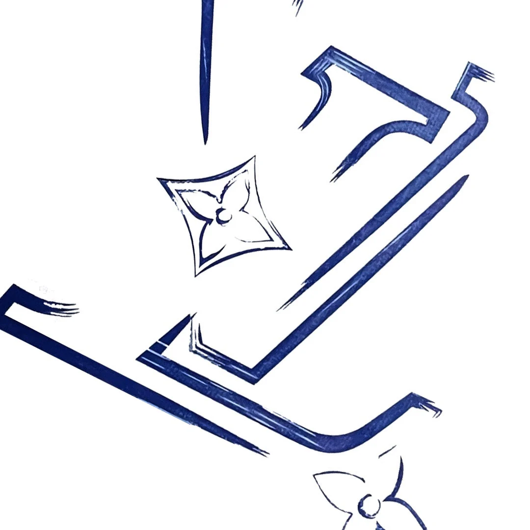 Four-leaf clover pattern sweatshirt