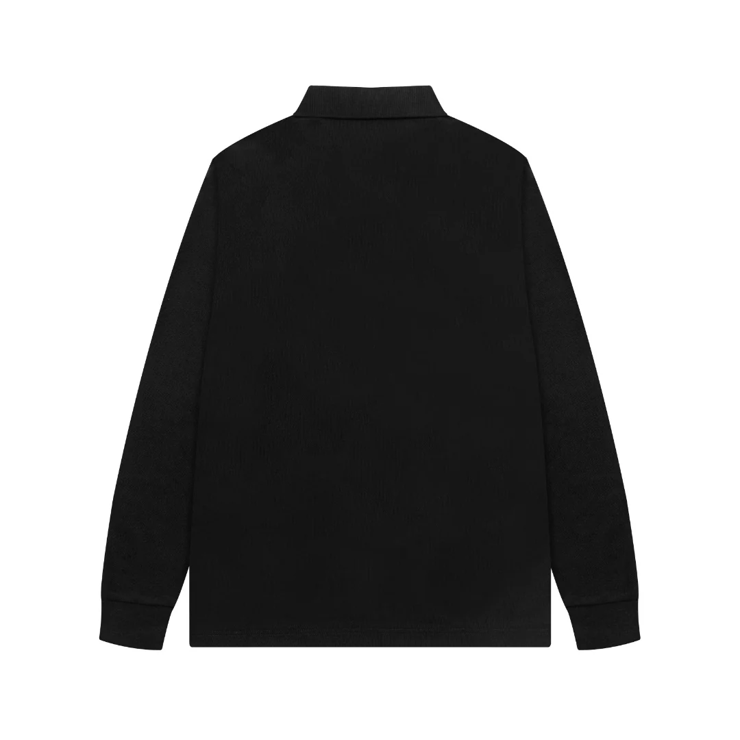 Knitted Lapel Polo Shirt