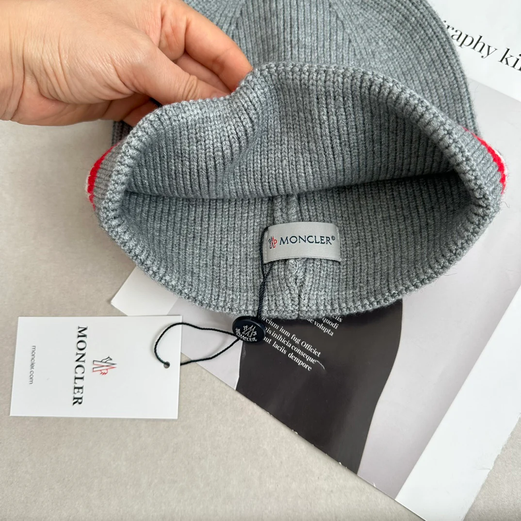 Stylish embroidered knitted hat