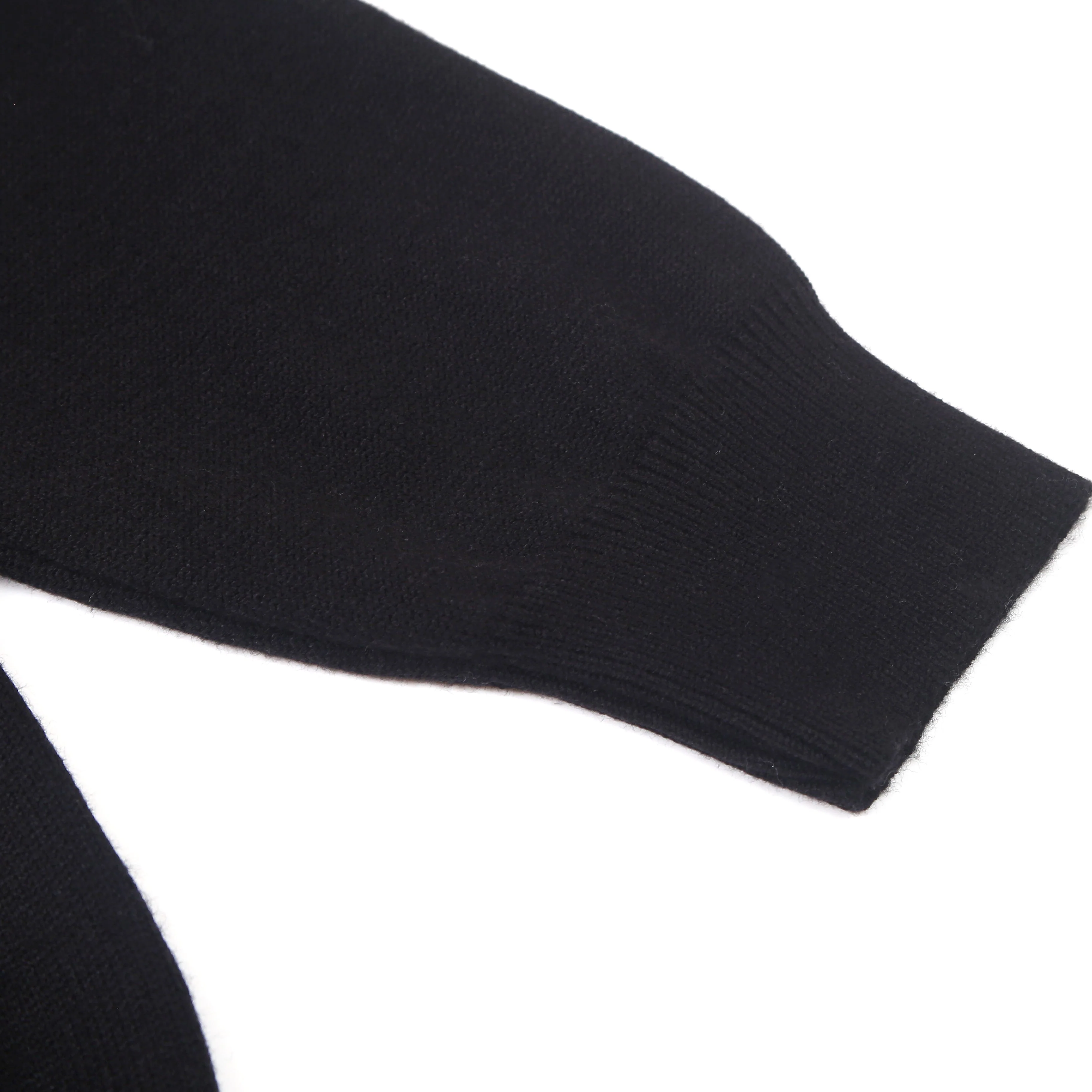 Jacquard-knit cashmere sweater