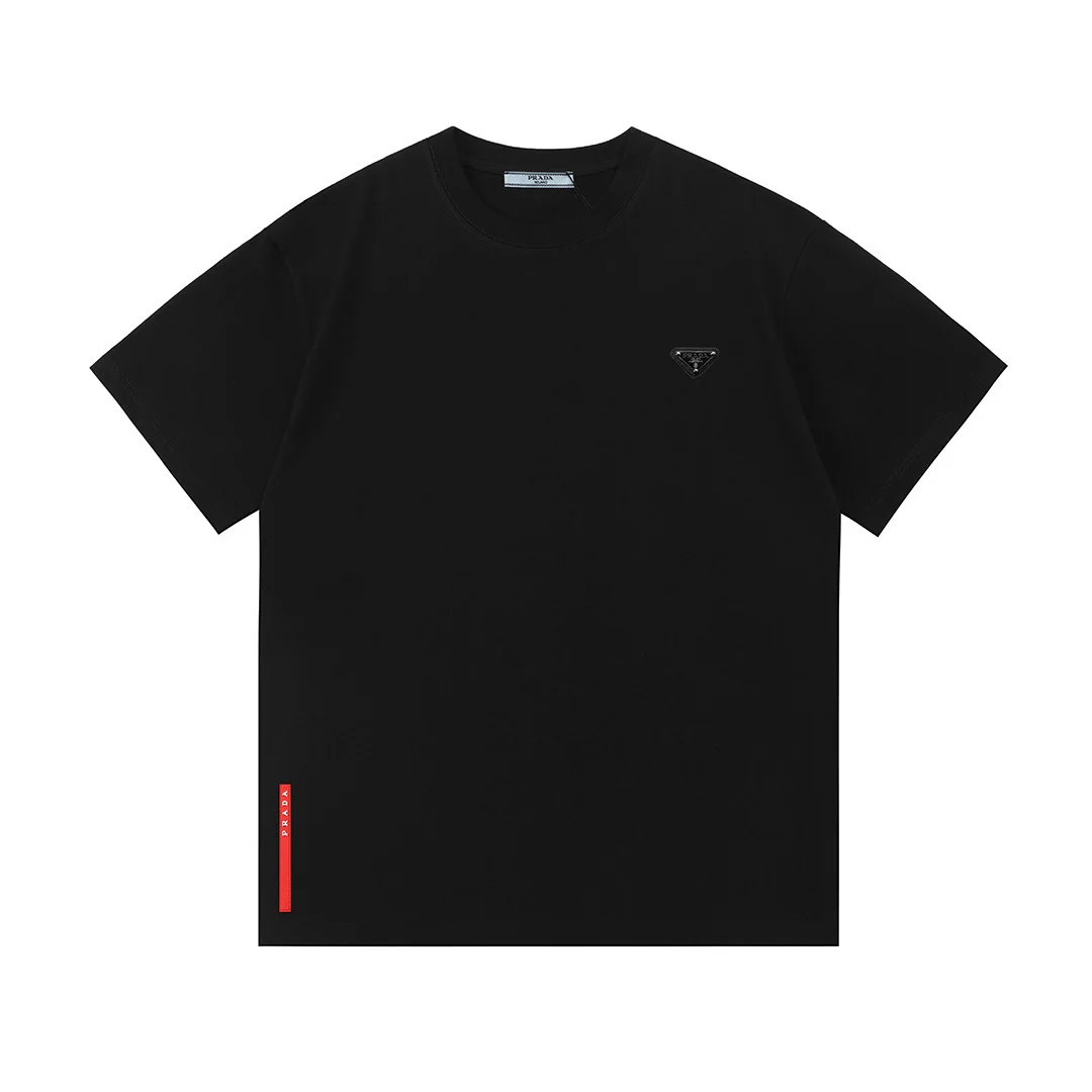 Crew neck cotton T-shirt