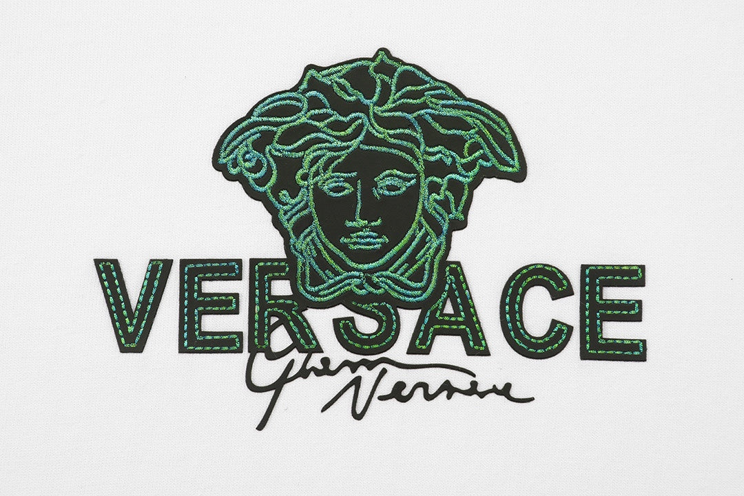 Embroidered cotton T-shirt