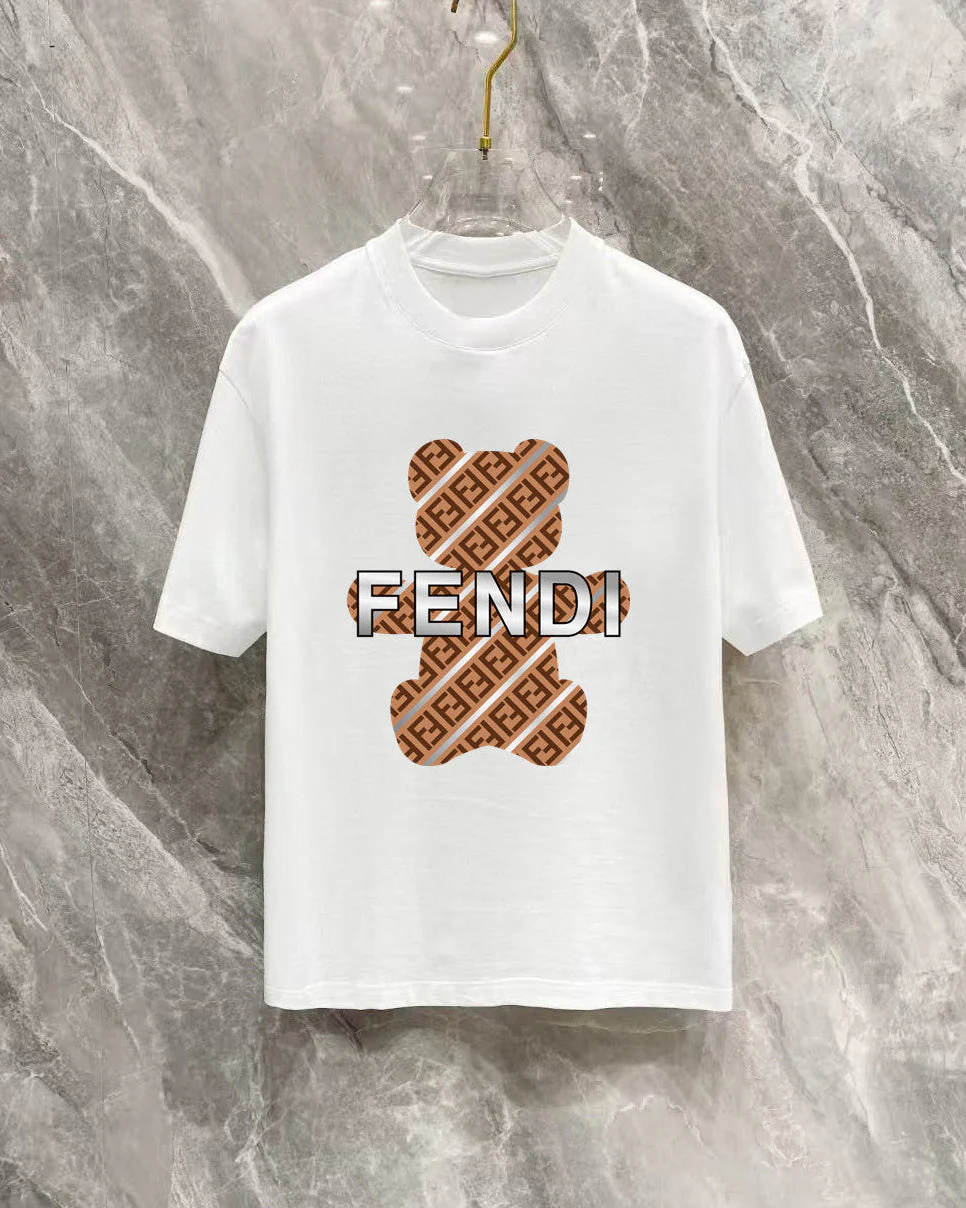 Cartoon Print Cotton T-Shirt