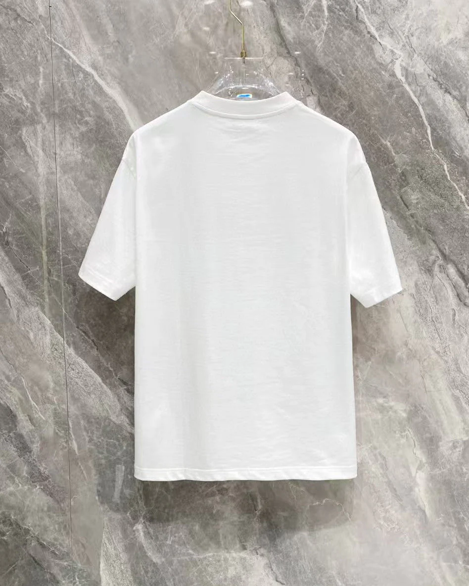 Cartoon Print Cotton T-Shirt