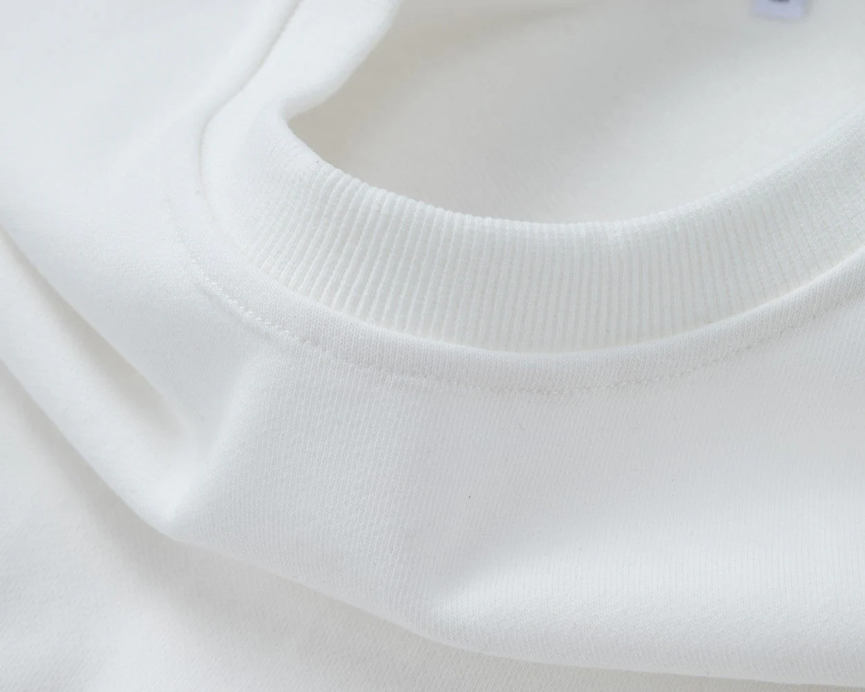 Engraved Cotton Sweatshirt