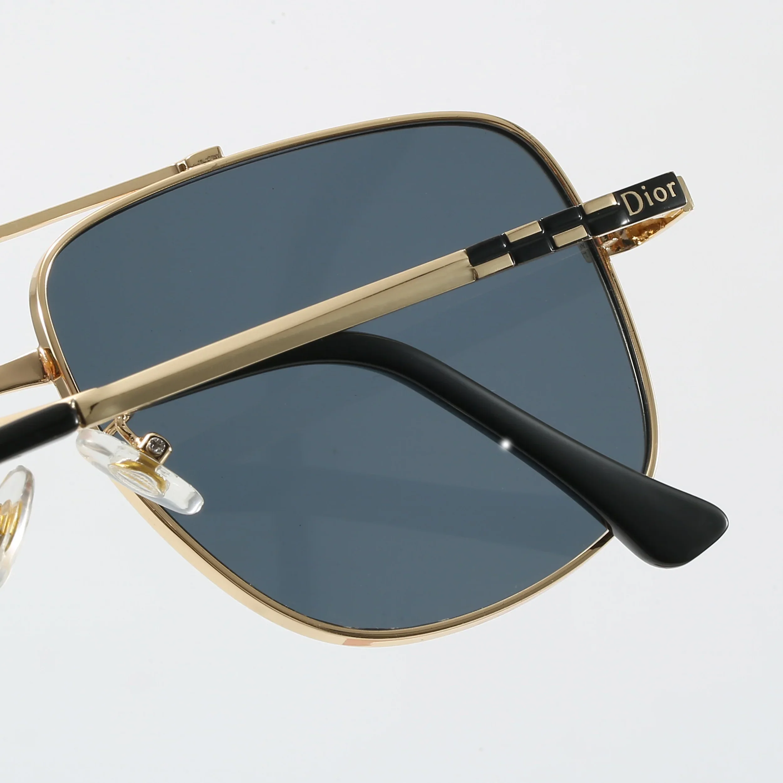 7 colors metal frame nylon lens sunglasses  9008