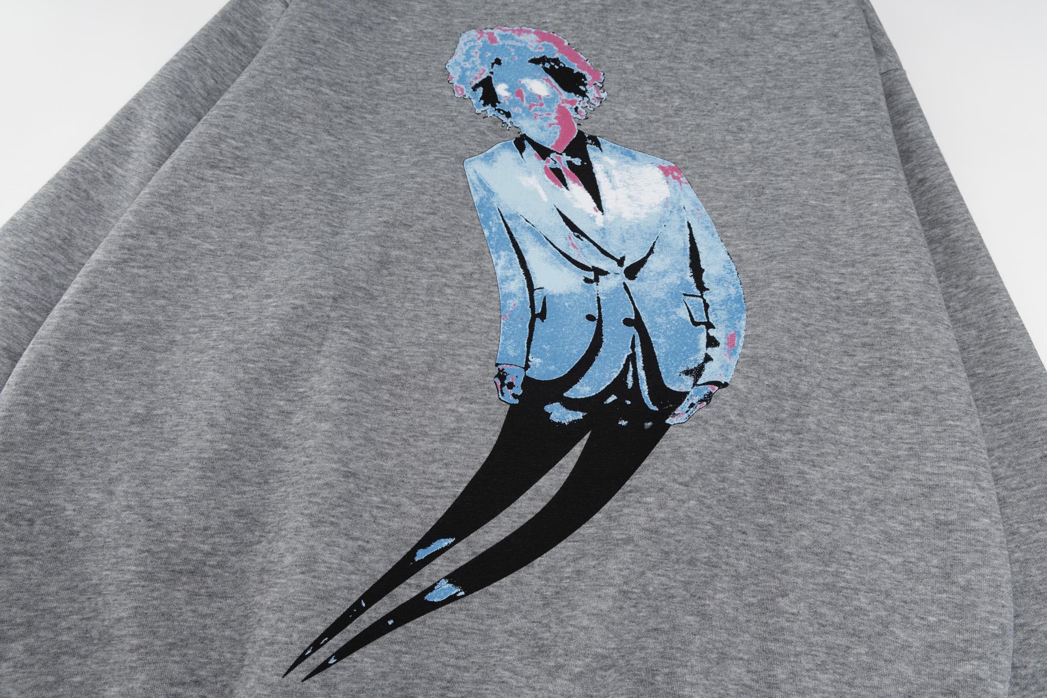 Graffiti Ghost Pattern Sweatshirt