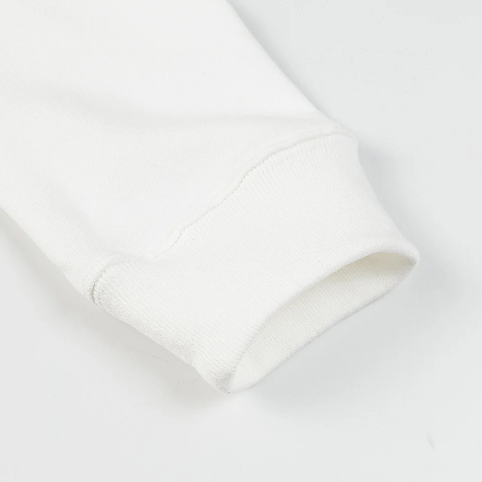 3D embroidered cotton sweatshirt