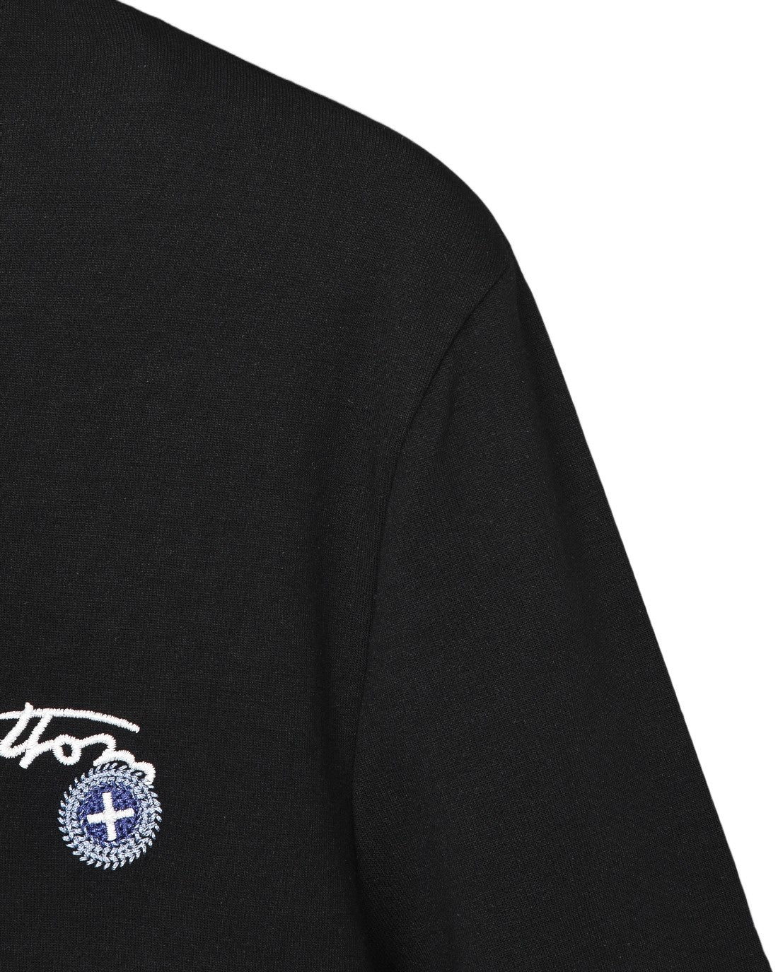 Embroidered cotton sweatshirt