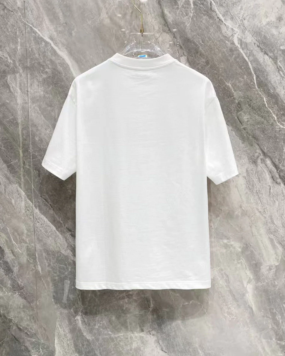 Cartoon Print Cotton T-Shirt