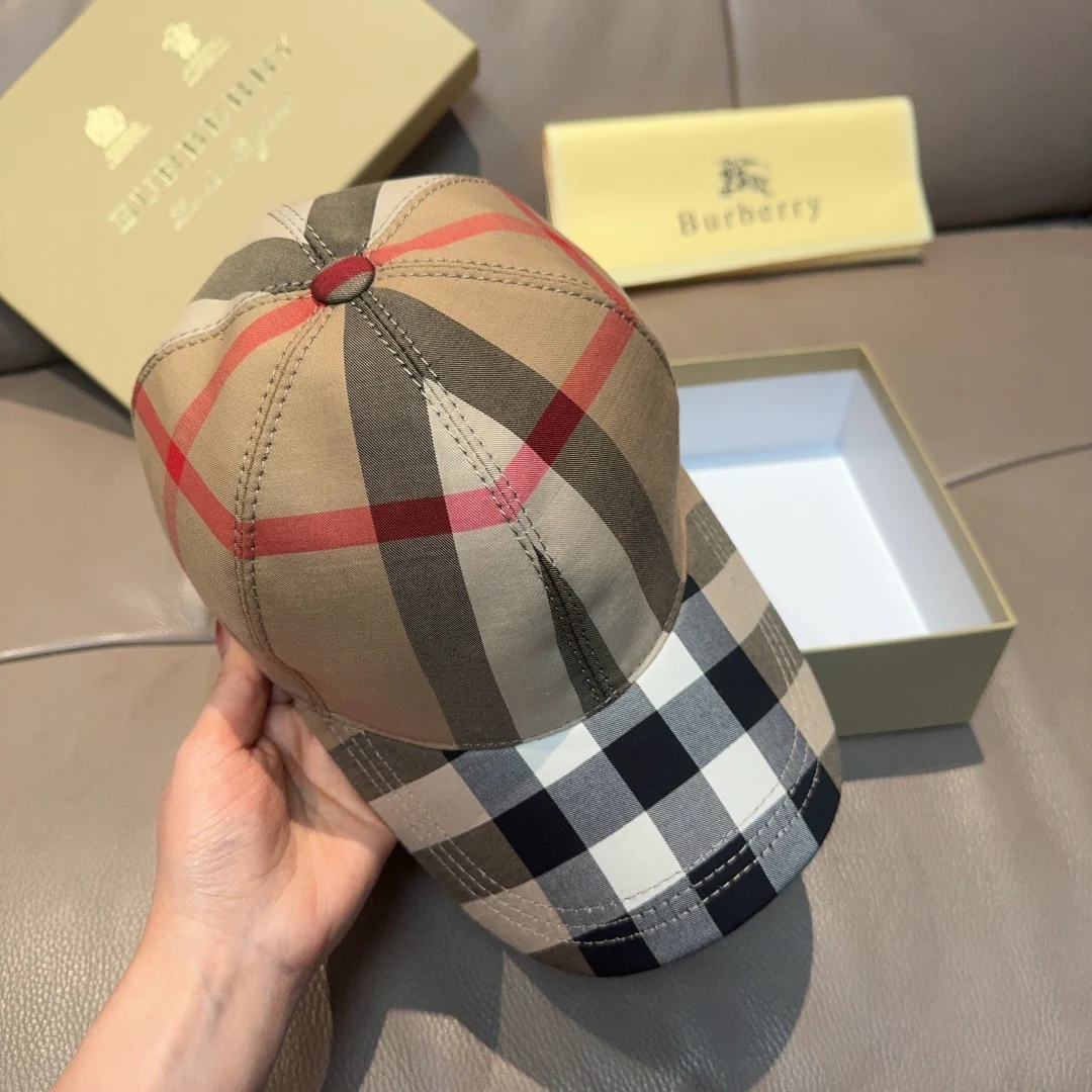 Classic Plaid Baseball Cap