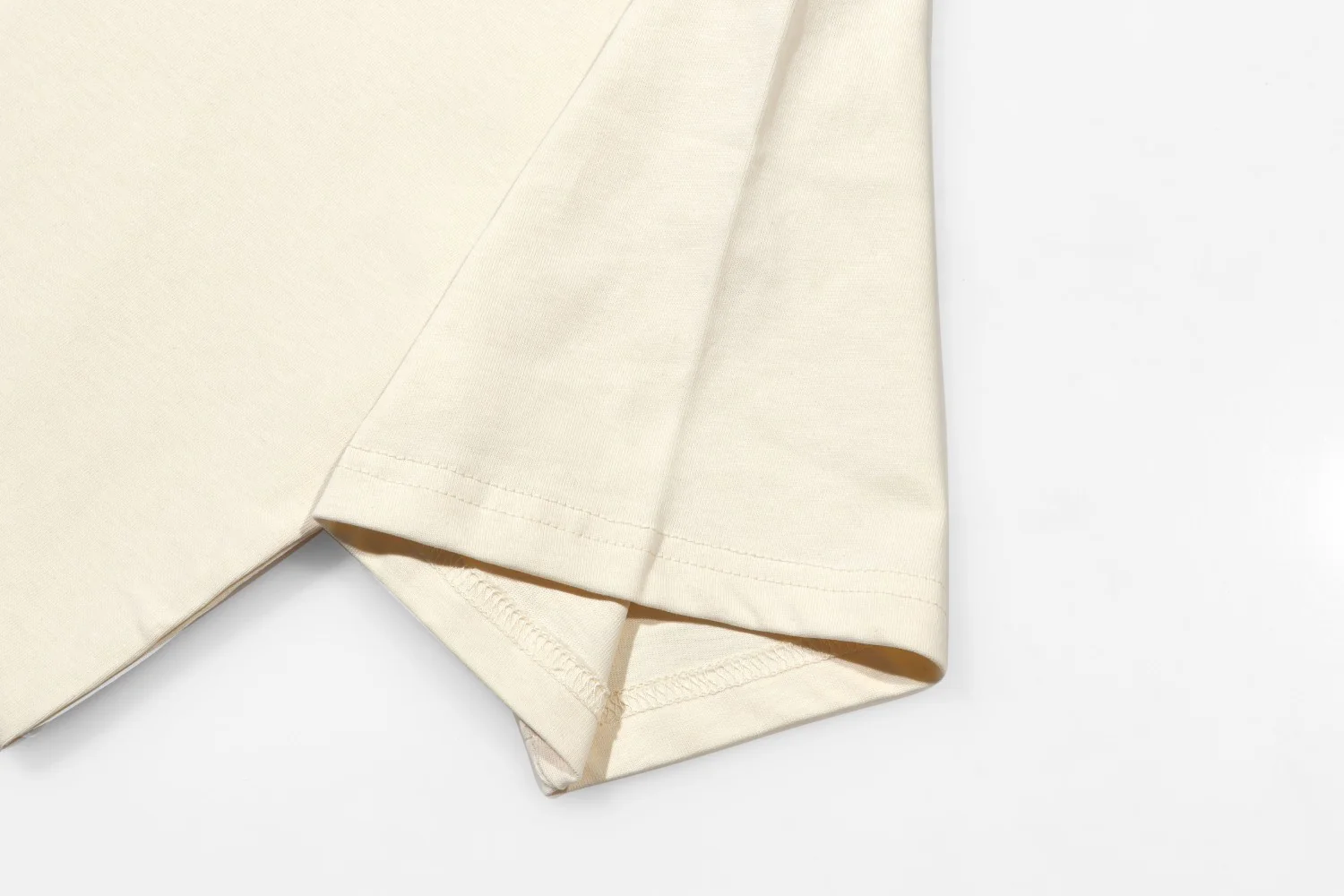 Printed crew neck cotton T-shirt