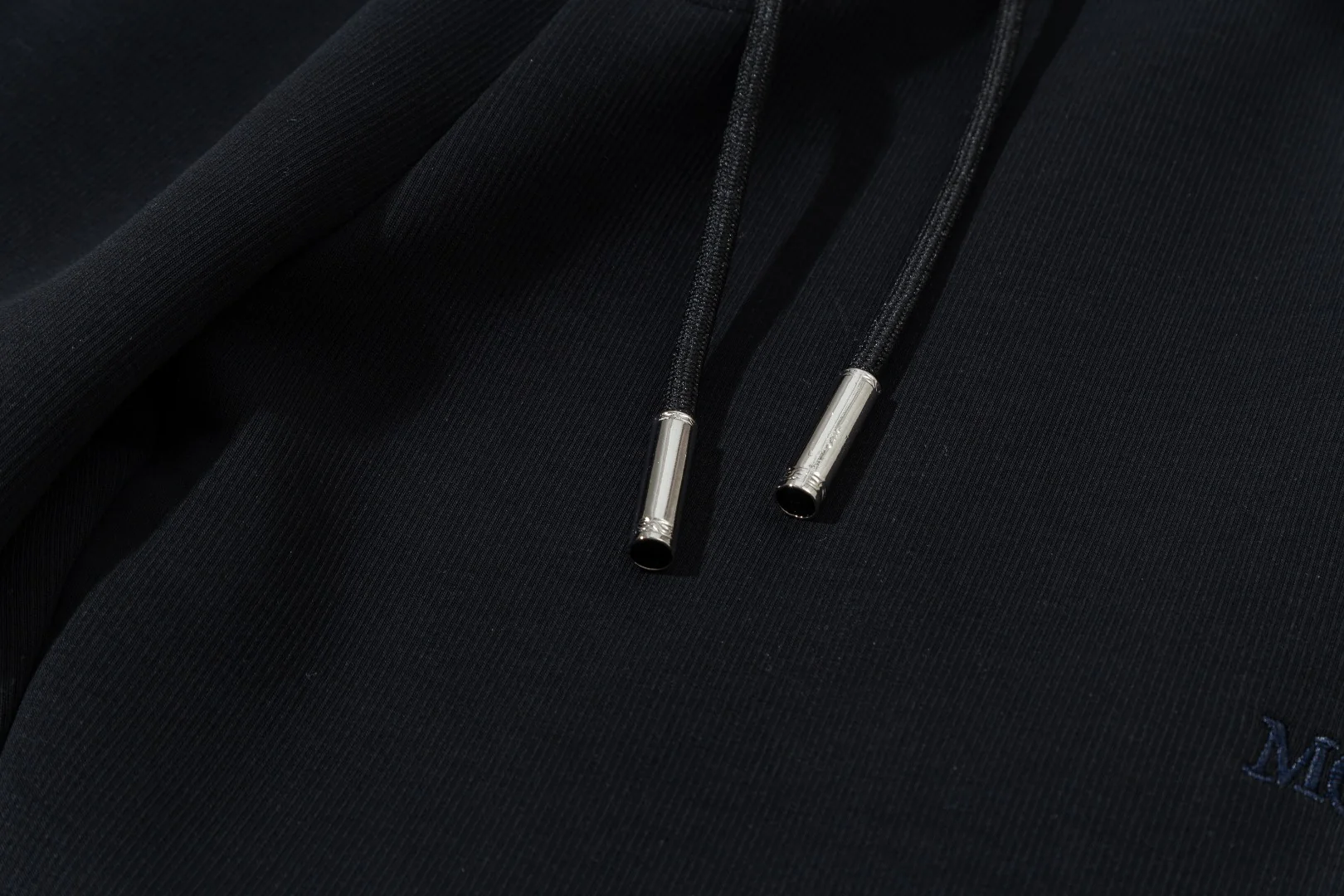 Colorful embroidered cotton drawstring trousers