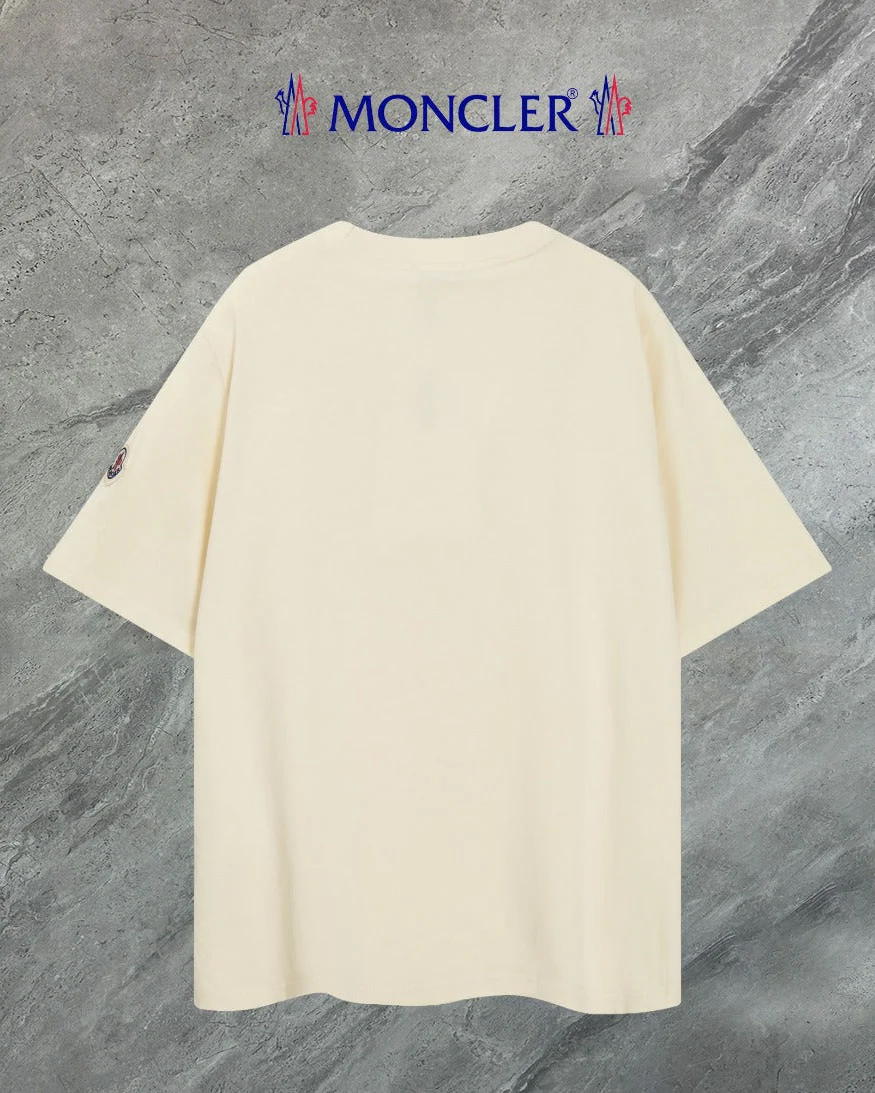 Simple printed cotton T-shirt