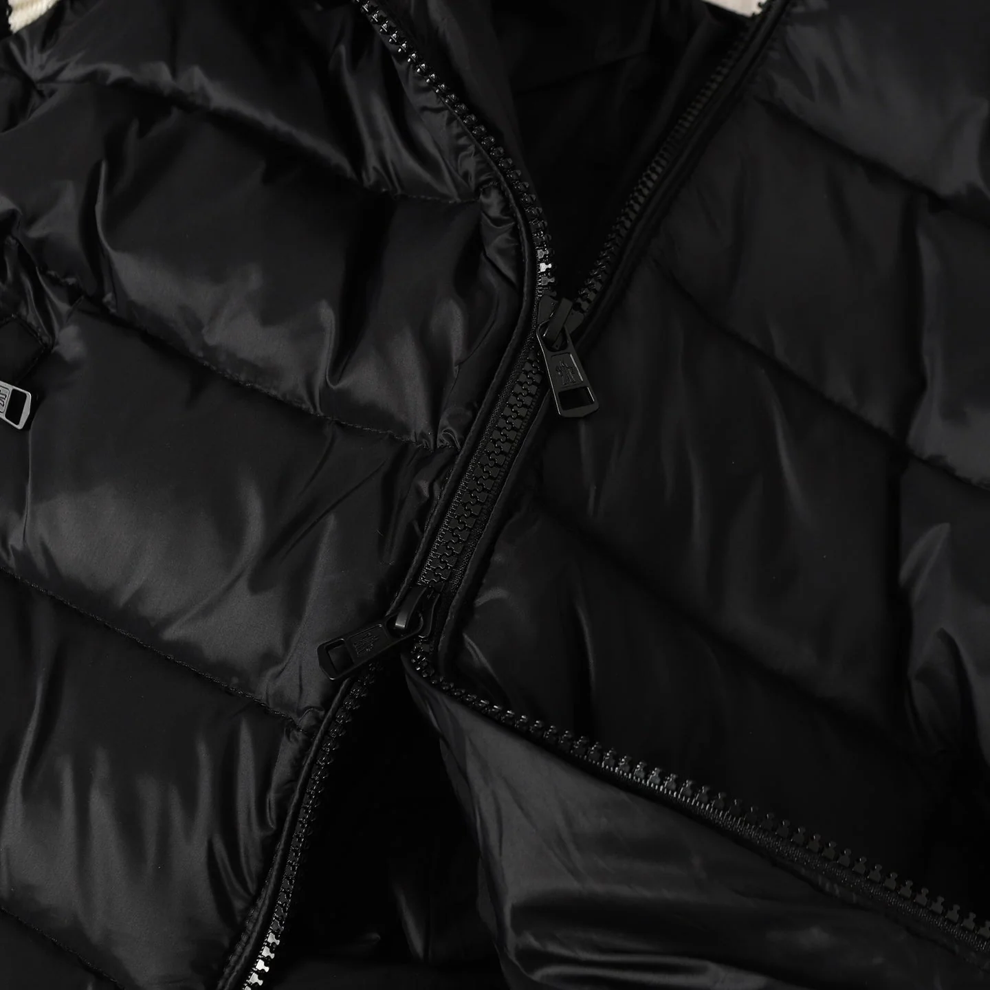 wool knitted down jacket