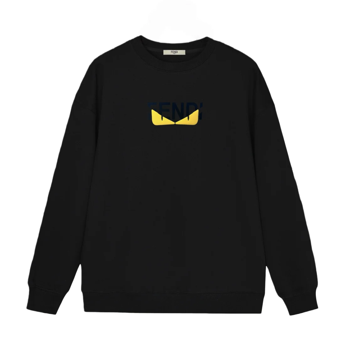 Flocked Sweatshirt