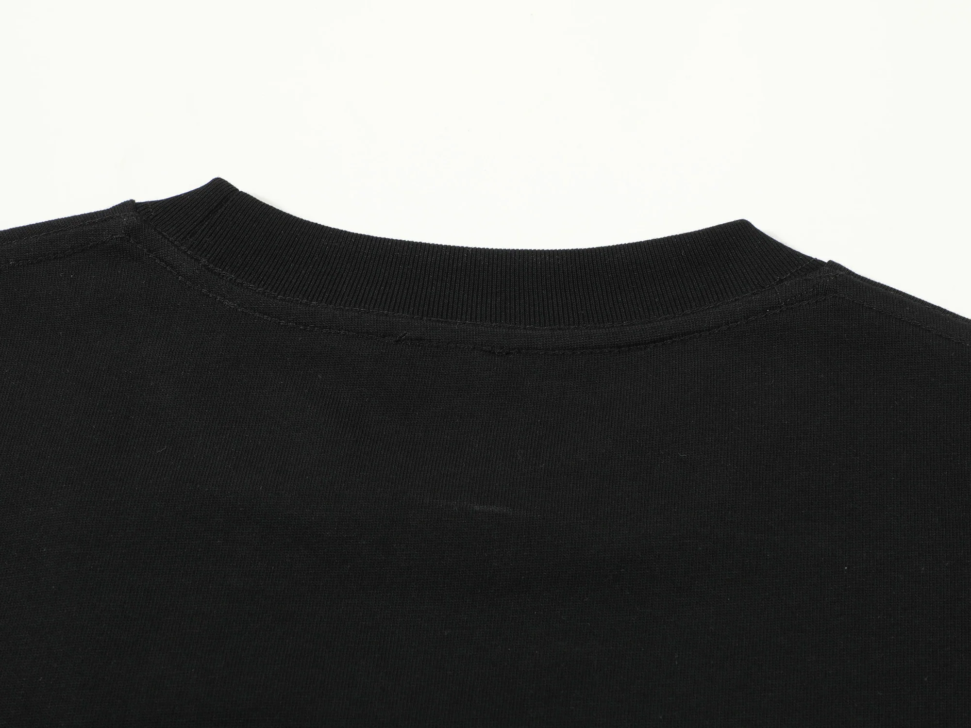 Printed crew neck cotton T-shirt