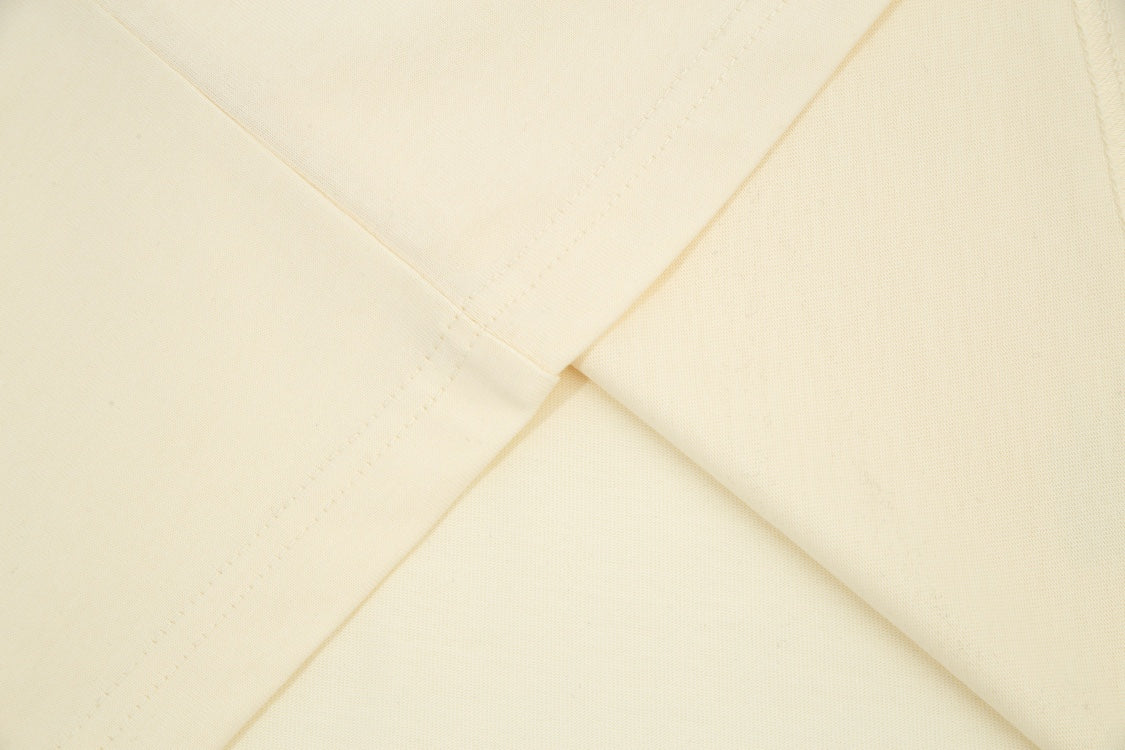 Printed crew neck cotton T-shirt