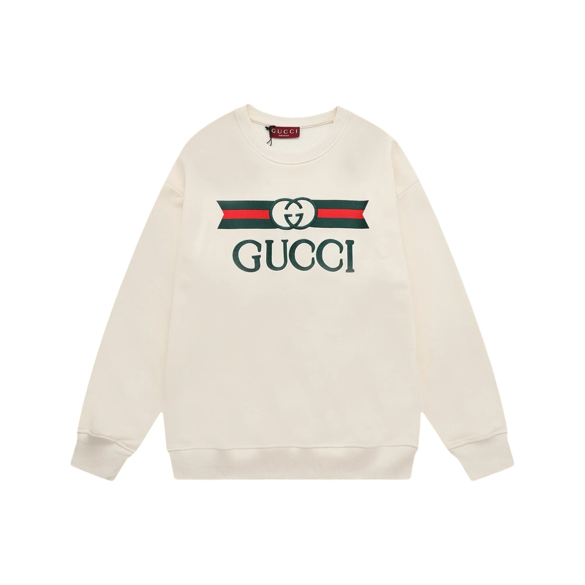 Pocket embroidered sweatshirt