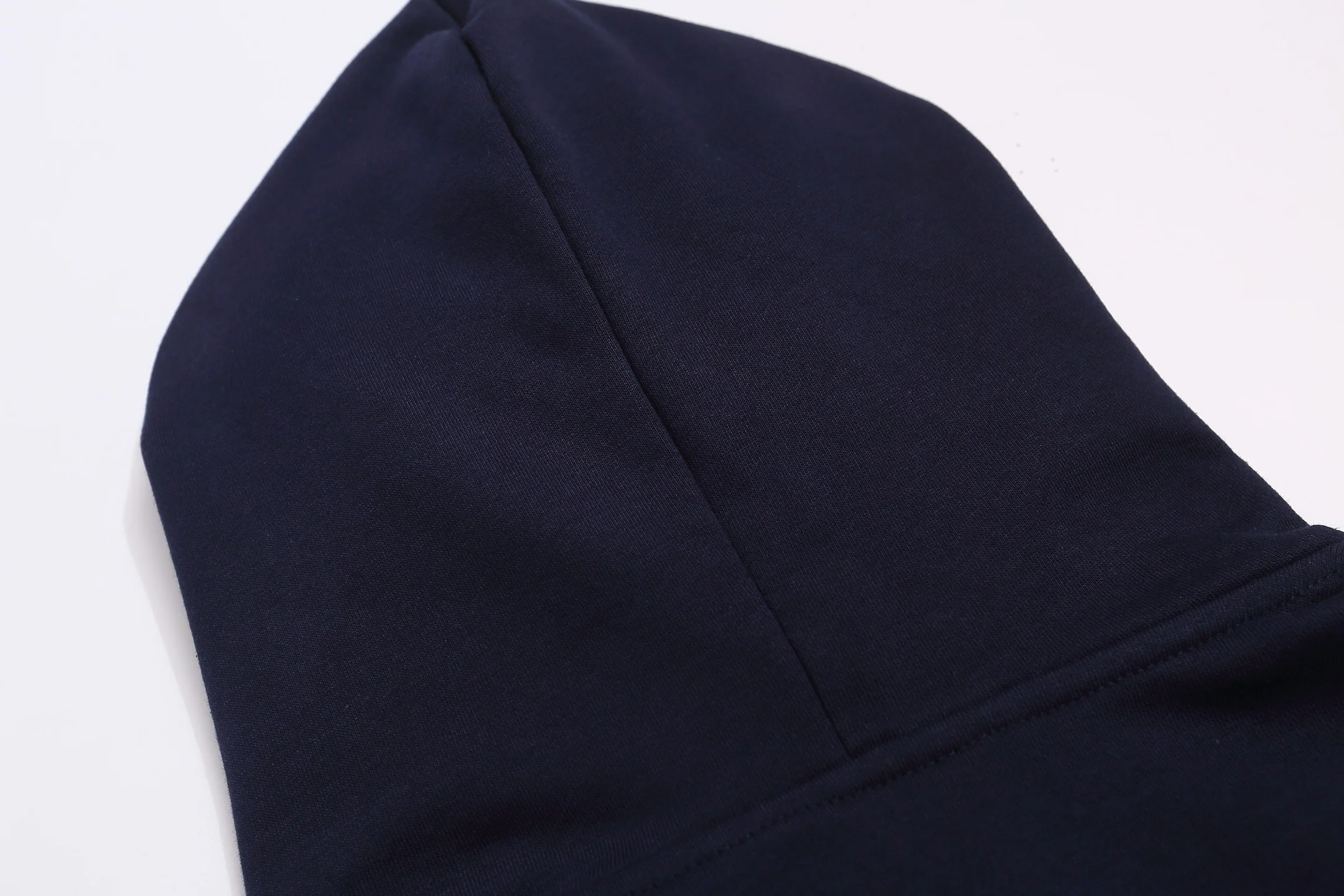 Embroidered sailboat hooded sweatshirt