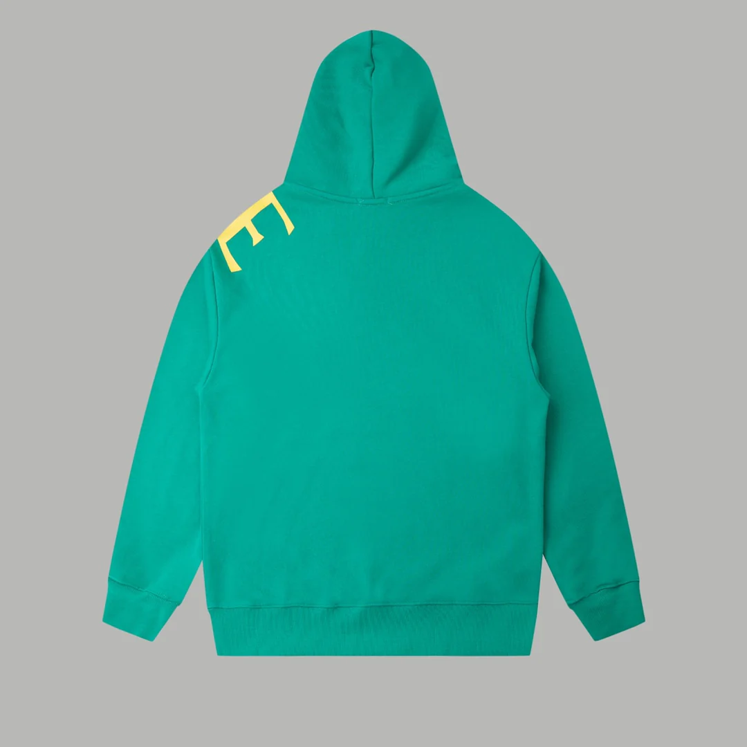 Printing cotton hooded sweatshirt