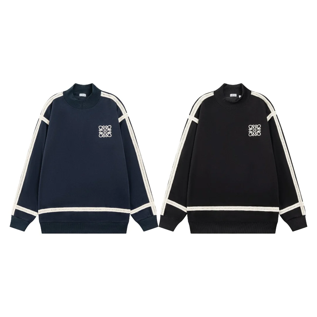 Embroidered cotton sweatshirt