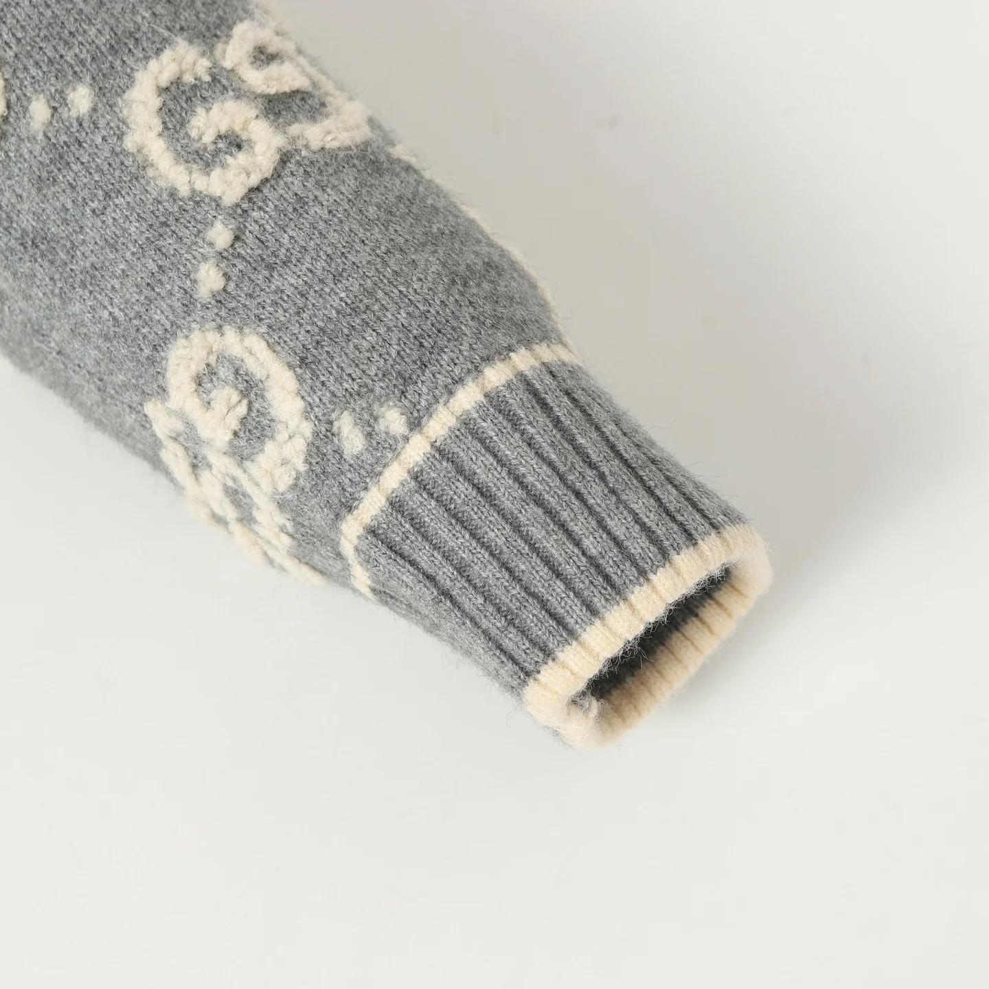 jacquard knit cardigan sweater