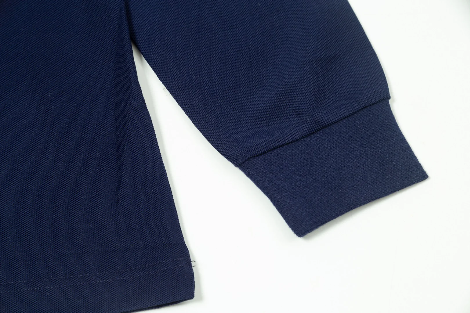 Knitted Lapel Polo Shirt