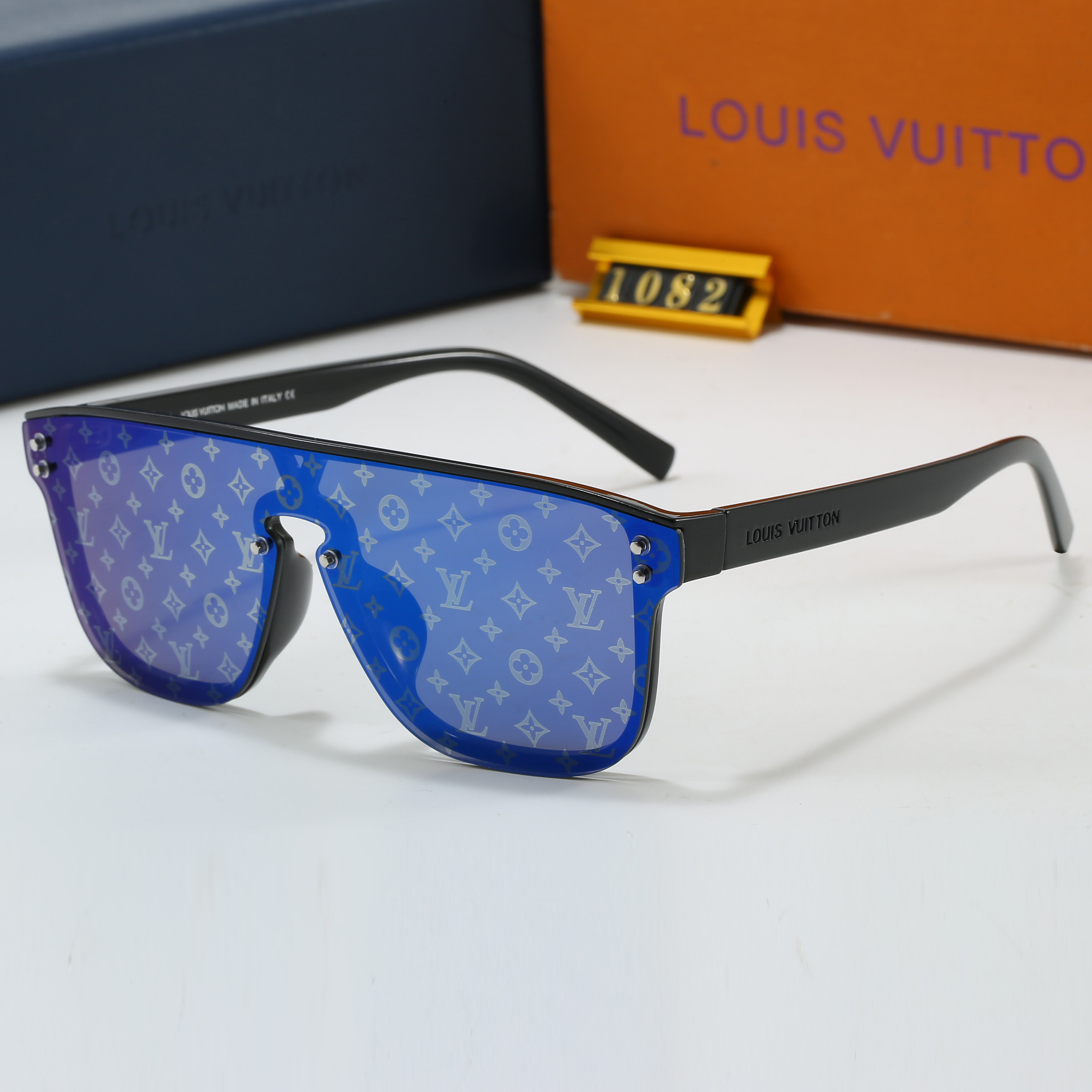 7 colors hot print sunglasses  1082