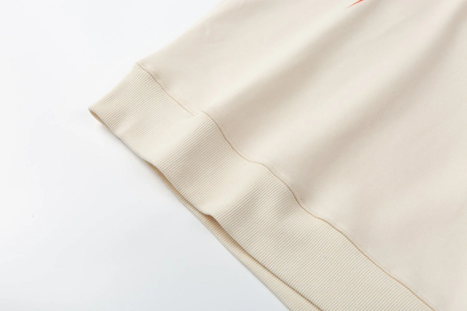 Lightning print cotton sweatshirt