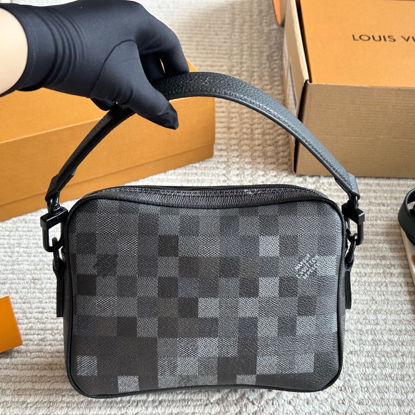 Fashion Men's Leather Messenger