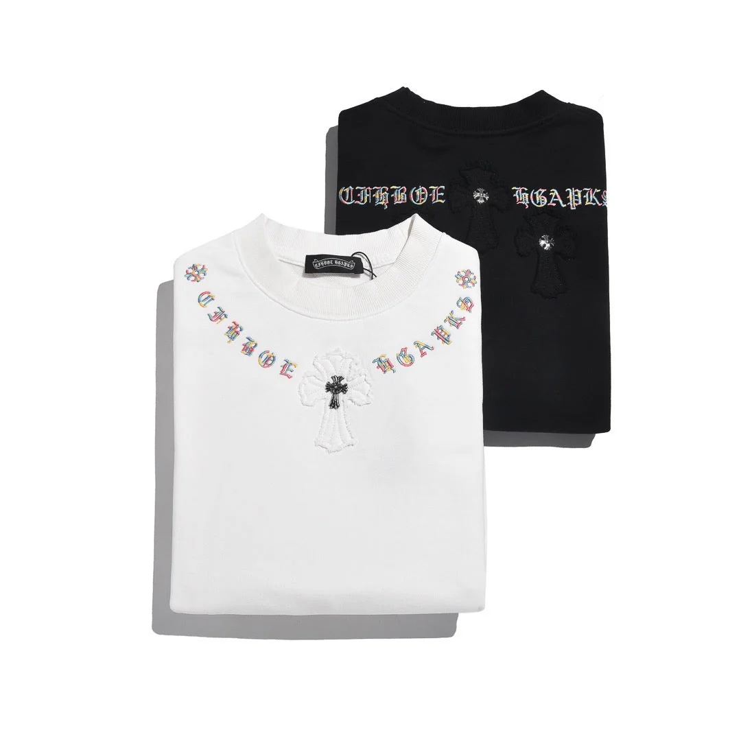 Embroidered Patch Sweatshirt