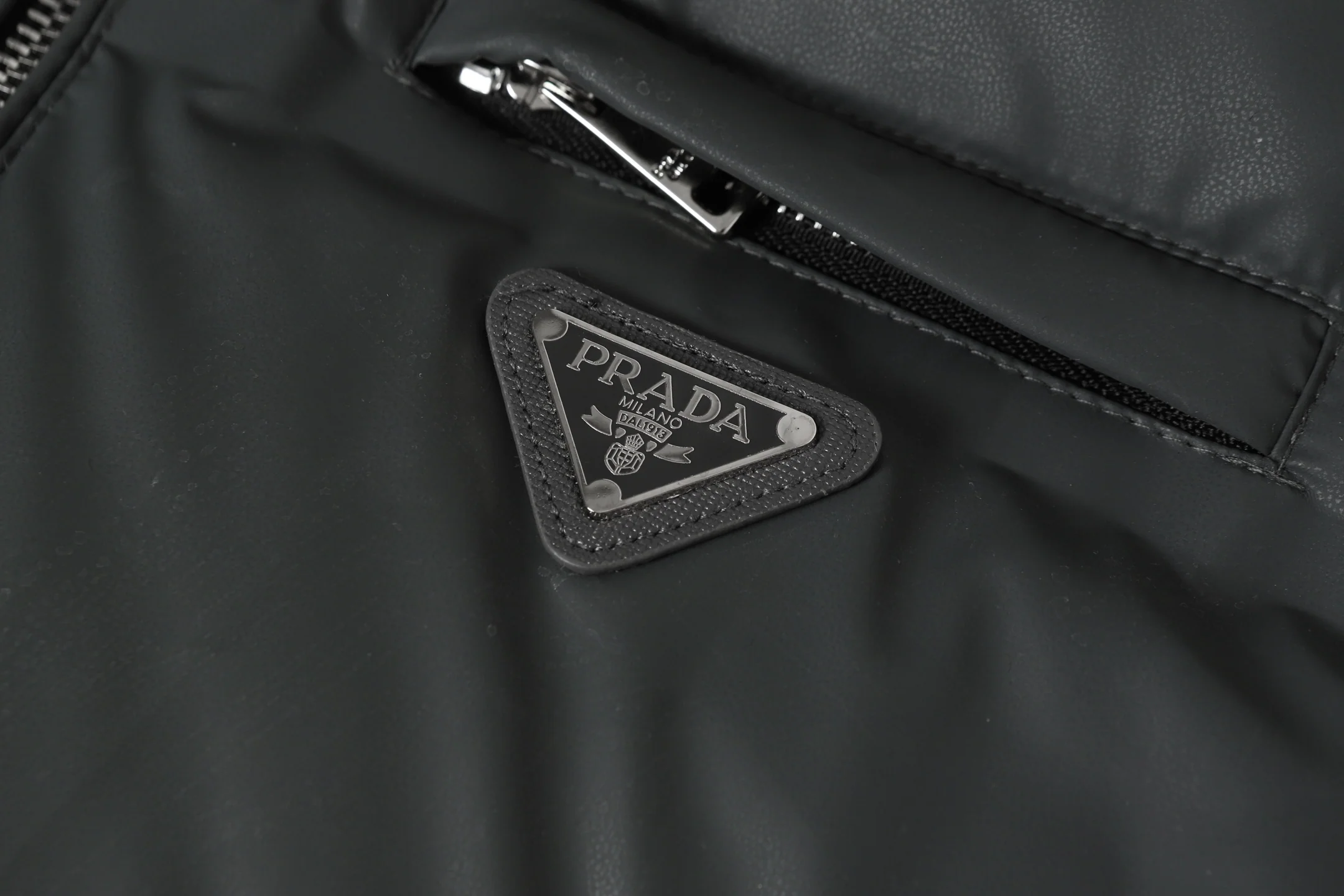 Stand Collar Grey Down Jacket