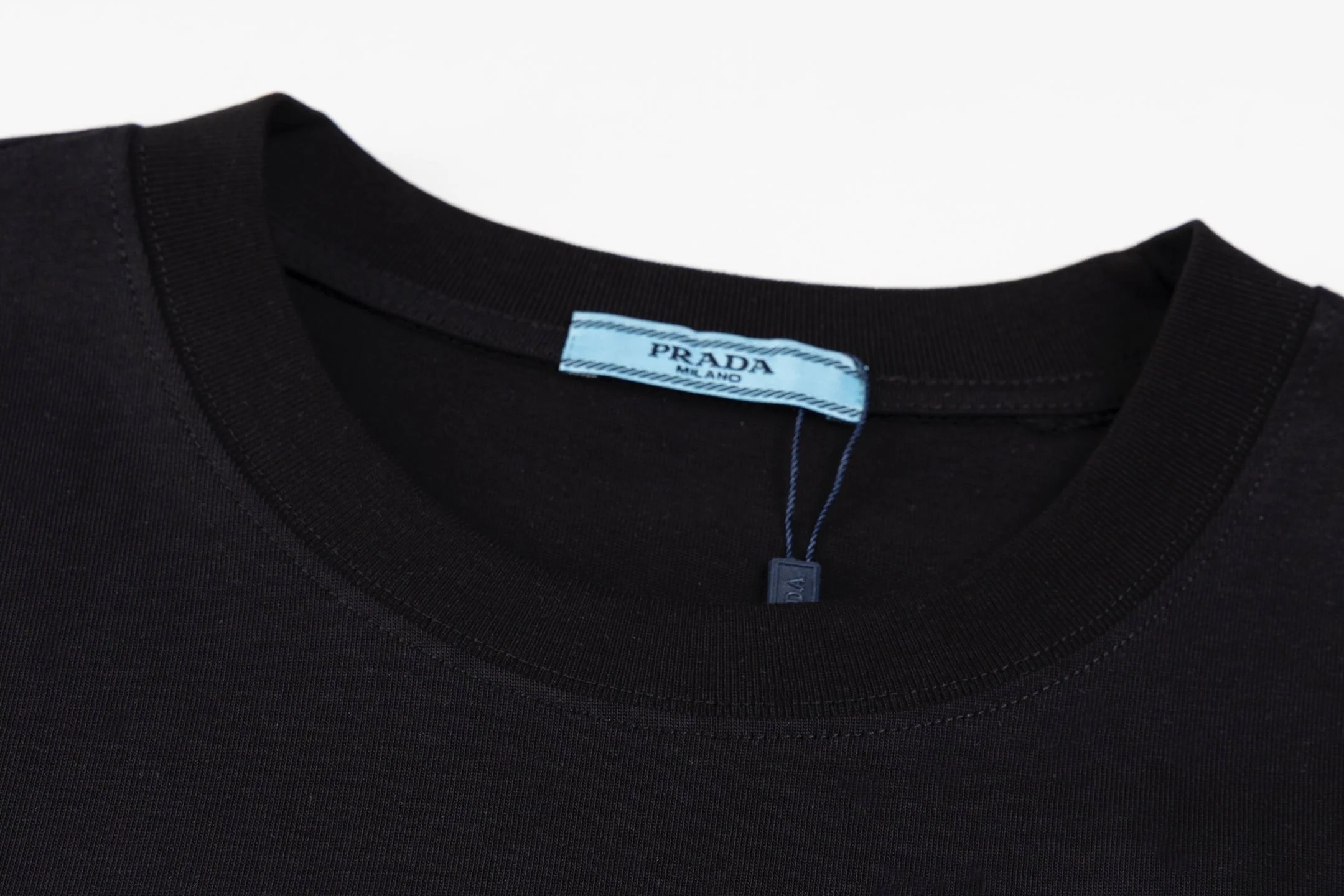 Pocket crew neck cotton T-shirt