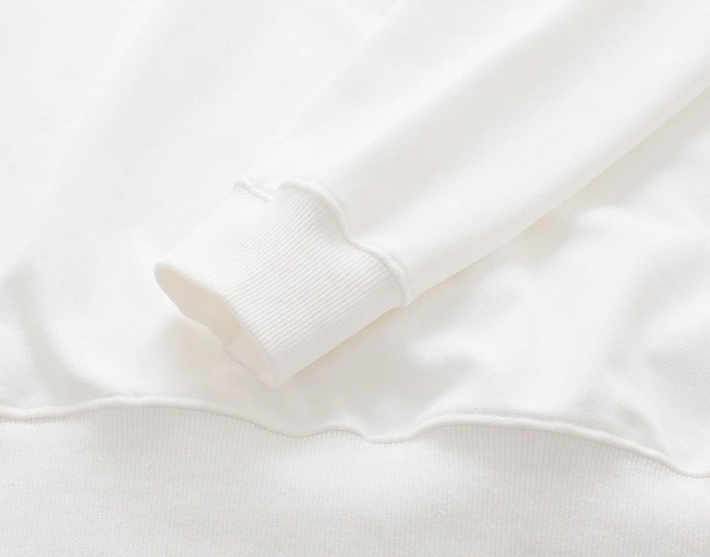 Four-leaf clover pattern sweatshirt