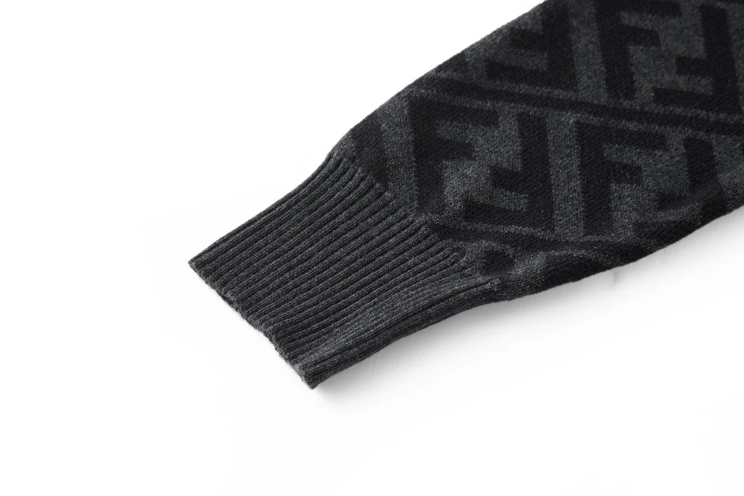 knitted embroidered sweater