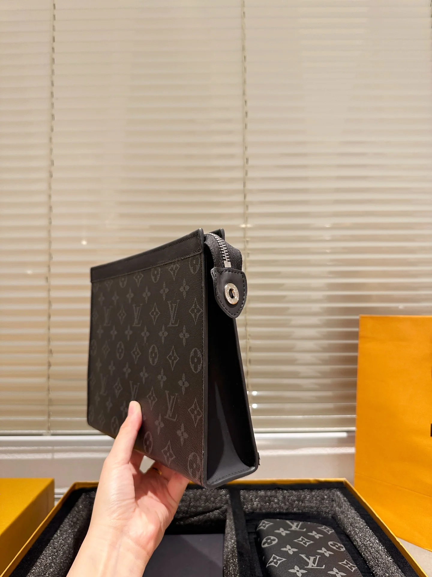 Men's Wallet + Clutch Gift Box