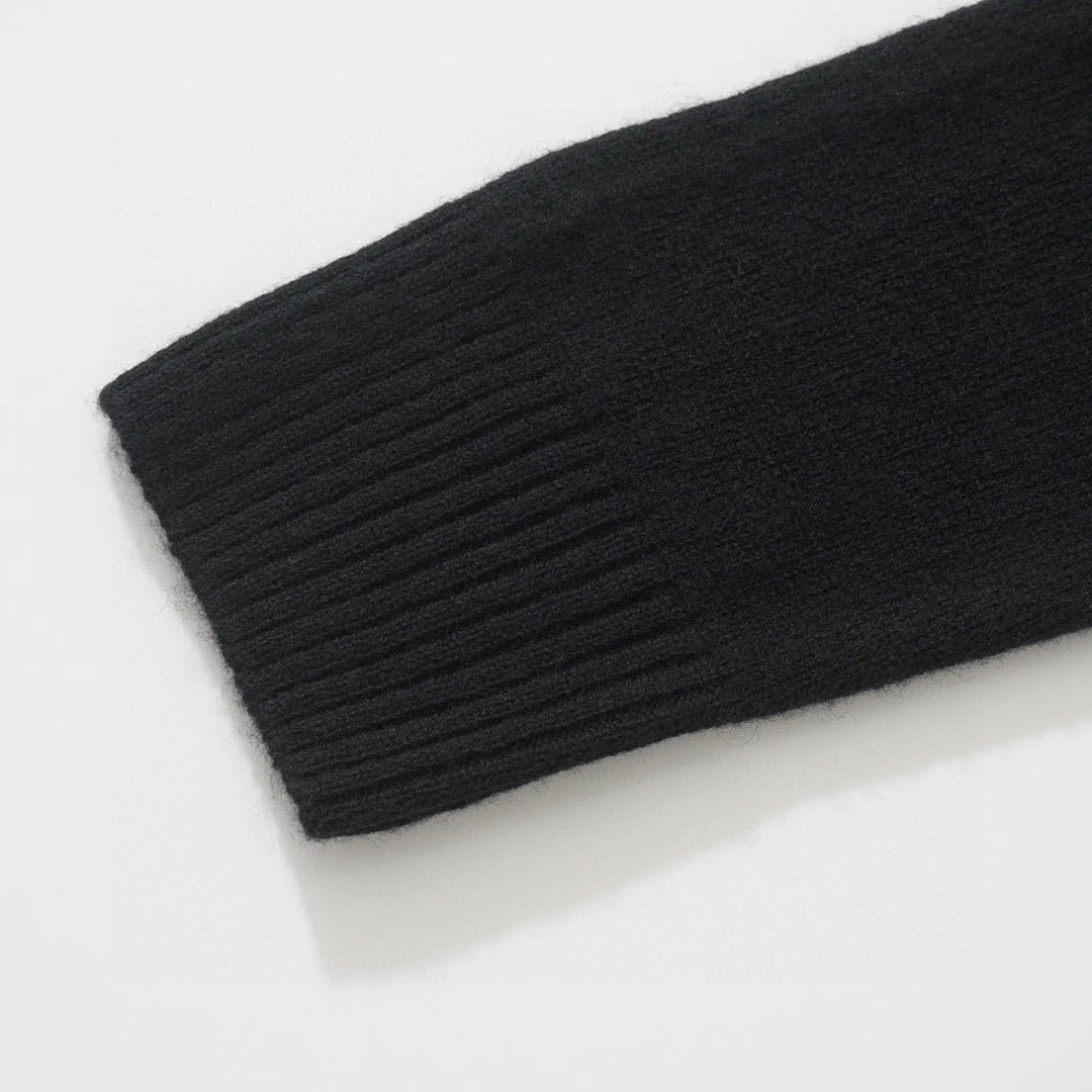 knitted jacquard sweatshirt